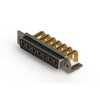 EDAC 630-24W7250-4NB Mixed Contact D-Sub Connectors Right-angle Power Combo D-Sub Connector