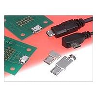 Hirose Electric ZX62D-B-5P8(30) Micro USB Type B Connectors MICRO B RECEPT RA TH BTTM MNT
