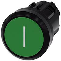 SIEMENS A6X30136434 Flat Button PUSHBUTTON. GREEN
