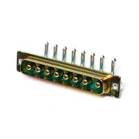 Amphenol CONEC 5008W8PXX56A30X Mixed Contact D-Sub Connectors 8W8 M R/A 20A PWR 4-40 THR/INS