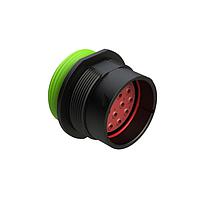 Amphenol SINE Systems AHDP04-24-16PN-WTA Automotive Connectors Size 24 receptacle, 16 positions, pin, standard arrangement, normal seal, wide thread adapter