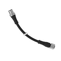 Banner Engineering BC-M12F4-M12M4-U22-10 Sensor Cables / Actuator Cables Cordset: Double Ended M12; 4-pin Straight Female; 4-pin Straight Male Connectors; 10 m (32.8 ft) 4x22 Black PUR Jacket; Nickel-Plated Brass Coupling Nuts