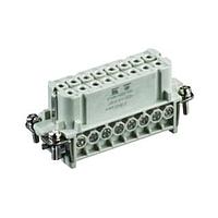 AMP Connectors - TE Connectivity T2010322201-000 Inserts 16P 2R 16A 250V Recp 18-14 AWG ScrewCont