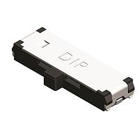 Diptronics SD12-LPR-V-T/R Slide Switches Slide Type 1P3T