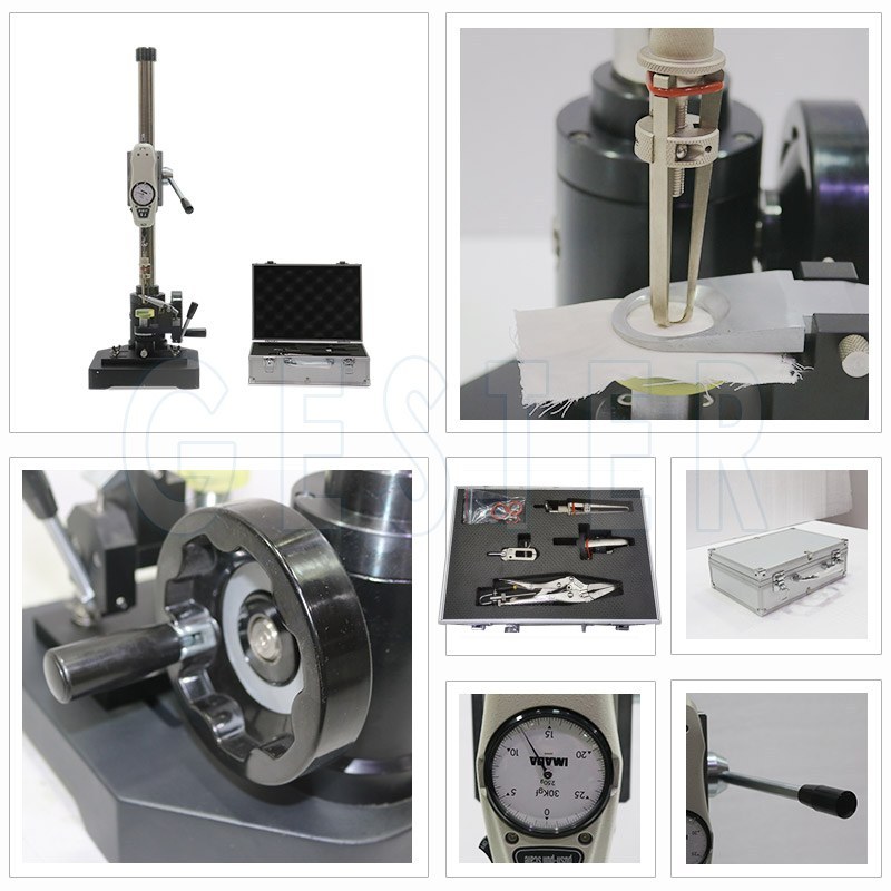 Manual snap button tester