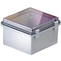 Bud Industries NBB-10273 Industrial Enclosures NEMA Box ABS Poly Blend (19.2 X 14.6 X 7.9 In)