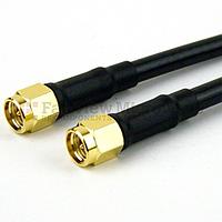 Fairview FMC0202058 SMA Male to SMA Male Cable RG-58 Coax