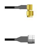 Amphenol Custom Cable Q-3402I0003108i RF Cable Assemblies SMA-RP/N-SP G174 108I
