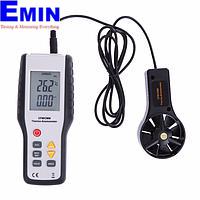 Total Meter HT-9819 Digital LCD CFM/CMM Wind Speed Airflow Gauge Meter