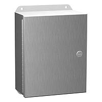 Hammond Manufacturing EJ643SS Junction Boxes N4X Eclipse Junior encl w/ panel - 6 x 4 x 3 - 304 SS