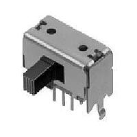 Alps Alpine SSSF125800 Slide Switches 0.1 Amps at 30 Volts Through Hole