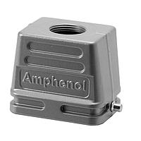 Amphenol Tuchel C14621R0066061 Hoods Top Entry Low Prof. Hood SZ E6 M25