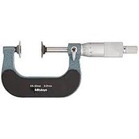 MITUTOYO 123-102 Disk Outside Micrometer (25-50mm/ 0.01mm)