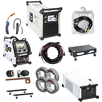 GYS PACK NEOPULSE 400 G W4 MMA, TIG, MIG/MAG Welding Machine Set (3ph; 400V; 10-400A; Pallet Trolley)