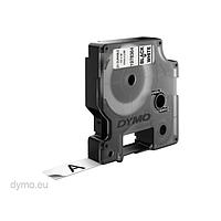 DYMO 63020699 Durable D1 Black/White Tape (12mm x 5m)