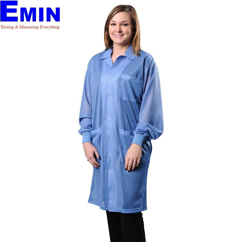 Desco 73616 Lab Coat with Knitted Cuffs (Blue, 3X-Large) | EMIN.COM.MM