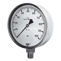 Fixed pressure gauge indicator